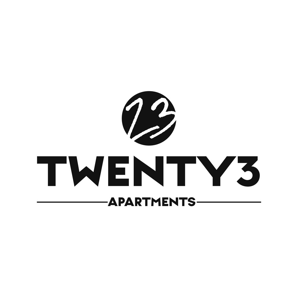 Cup Design Brand Identity Twenty3 Apartments